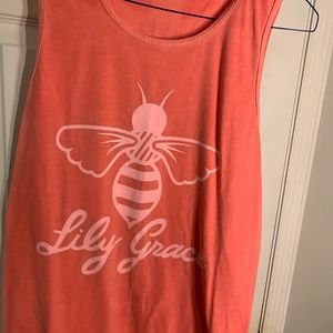 Lilly Grace Bee Tank Top Shirt Small